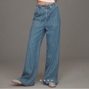 PAIGE Denim Flare Wide-Leg Jeans - 26